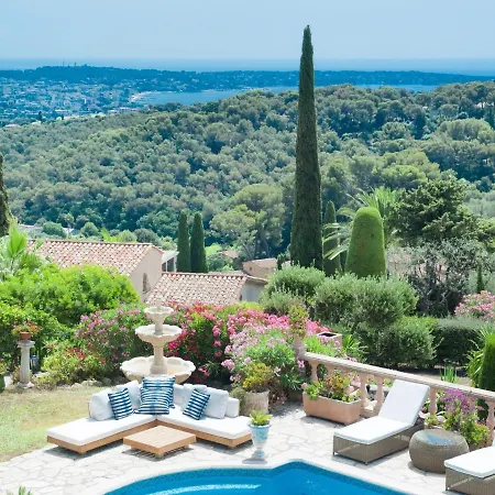 别墅 Near Cannes With Pool And Views 瓦洛里